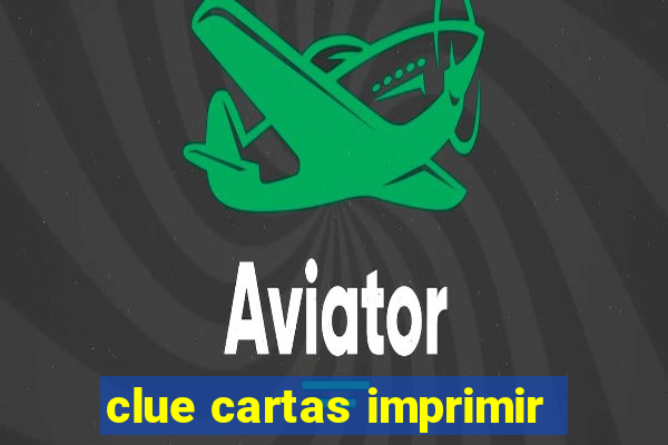 clue cartas imprimir